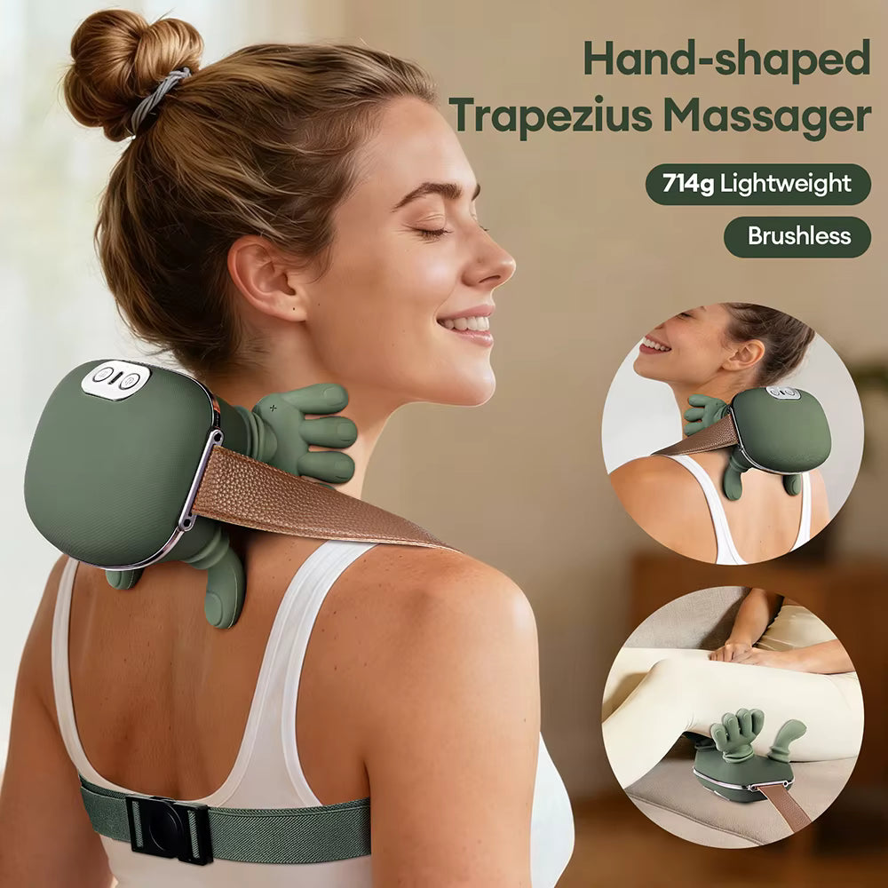 SHOULDER AND NECK MASSAGER جهاز تدليك الرقبة والكتفين