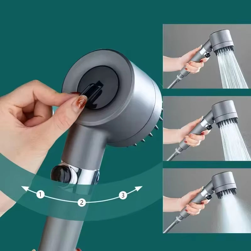 3 Modes Shower Head رأس دش بثلاثة أوضاع