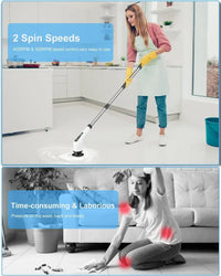 9 in 1 Electric Cleaning Brush   فرشاة تنظيف كهربائية 9 في 1