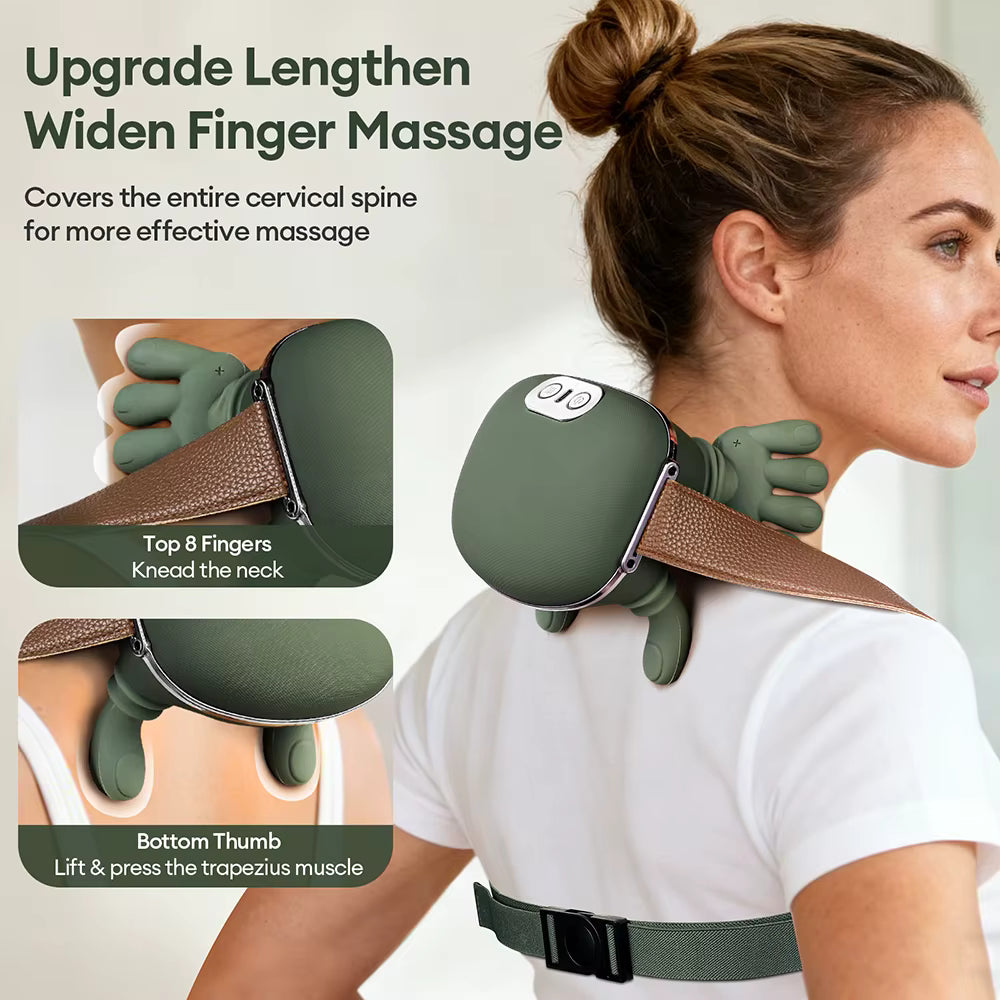 SHOULDER AND NECK MASSAGER       جهاز تدليك الرقبة والكتفين