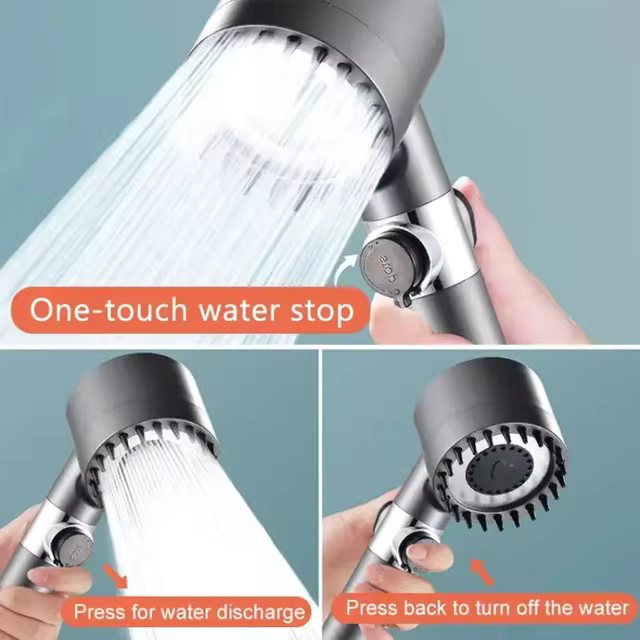 3 Modes Shower Head رأس دش بثلاثة أوضاع