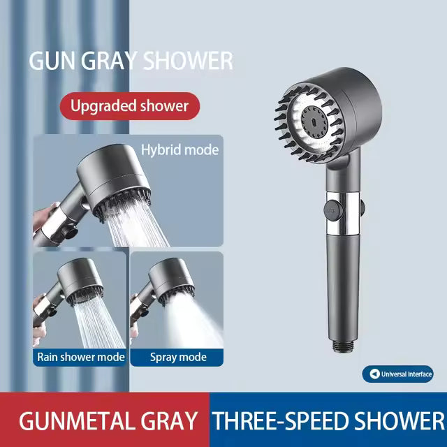 3 Modes Shower Head رأس دش بثلاثة أوضاع