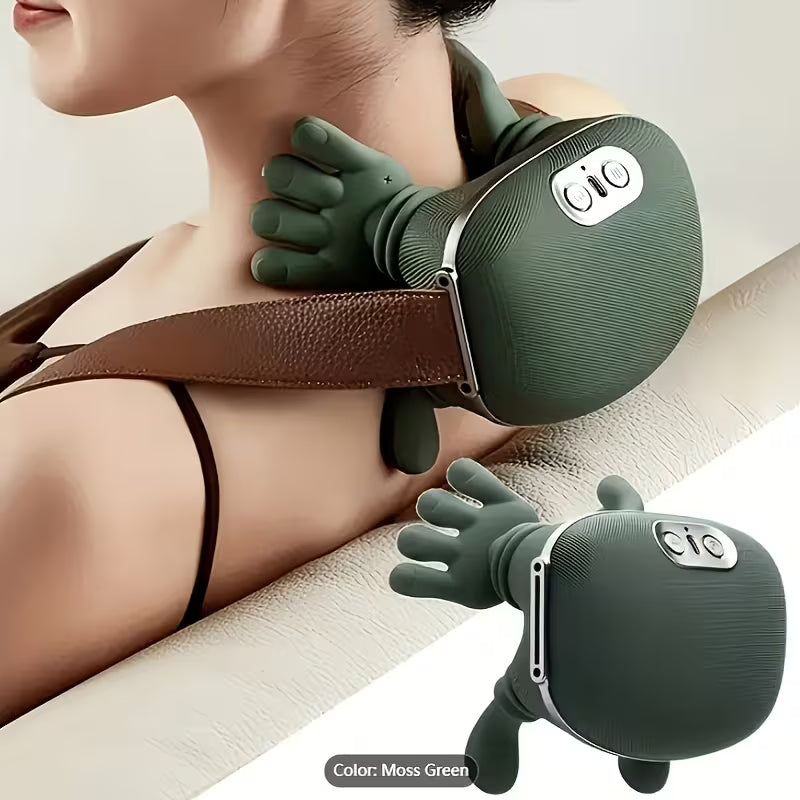 SHOULDER AND NECK MASSAGER       جهاز تدليك الرقبة والكتفين